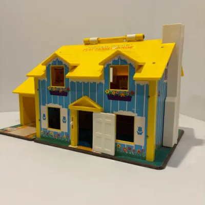 Sale Photo Thumbnail #106: Vintage Fisher-Price Play Family House