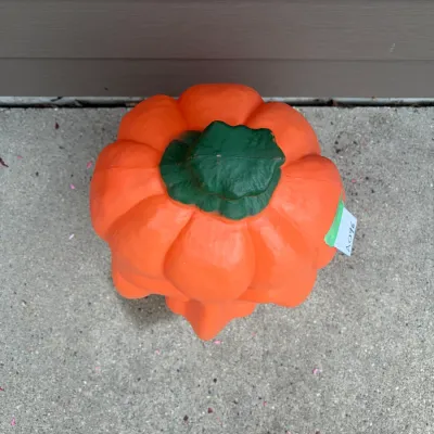 Sale Photo Thumbnail #414: Pumpkin blow mold, no light