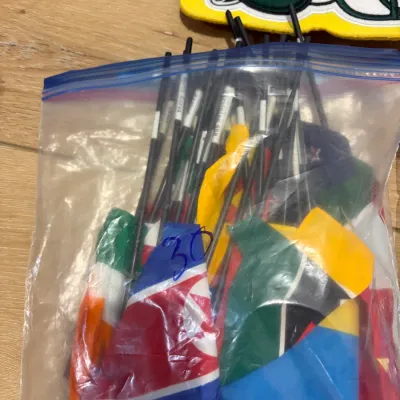 Sale Photo Thumbnail #46: Misc. lot of flags and banners