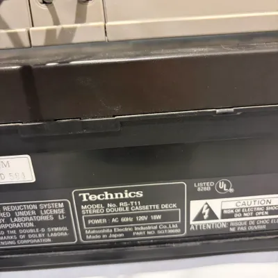 Sale Photo Thumbnail #173: 2 Technics tape decks