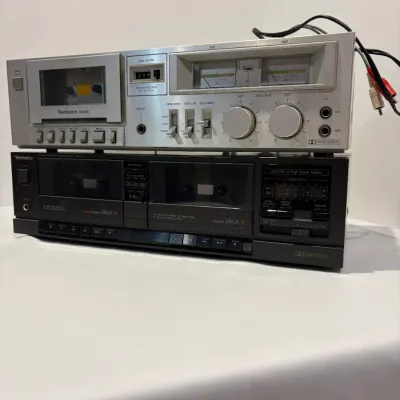 Sale Photo Thumbnail #169: 2 Technics tape decks