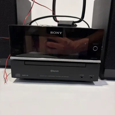 Sale Photo Thumbnail #194: Sony CD/Bluetooth, iPod player & speakers