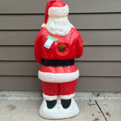 Sale Photo Thumbnail #421: Santa blow mold, no light