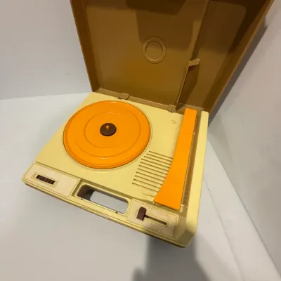 Sale Photo Thumbnail #234: 1978 Fisher-Price portable record player, works