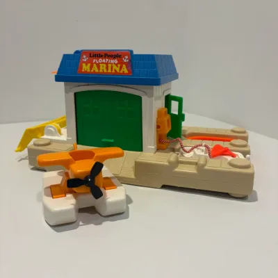 Sale Photo Thumbnail #65: Vintage Fisher-Price Little People Floating Marina