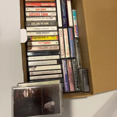 Sale Photo Thumbnail #114: Cassette tapes lot