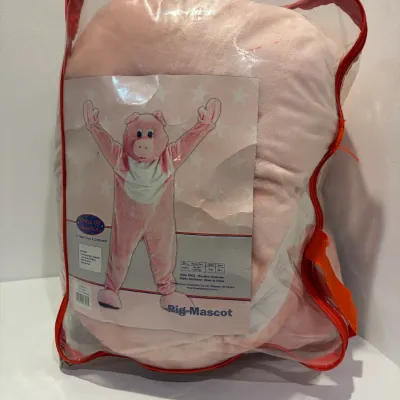 Sale Photo Thumbnail #140: Dress Up America Pig Mascot/Costume, adult size (one size fits most)