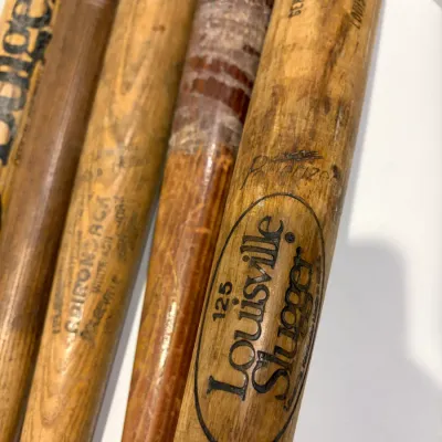 Sale Photo Thumbnail #135: 5 Wooden baseball bats