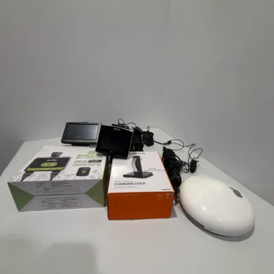 Sale Photo Thumbnail #196: 2 Fish finders, 2 microphones, WatchStand charging dock for Apple Watch, Apple AirPort, RainPoint water timer (2 zone)