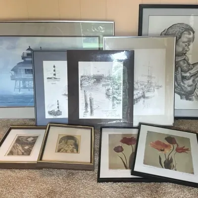 Framed & Signed Art
