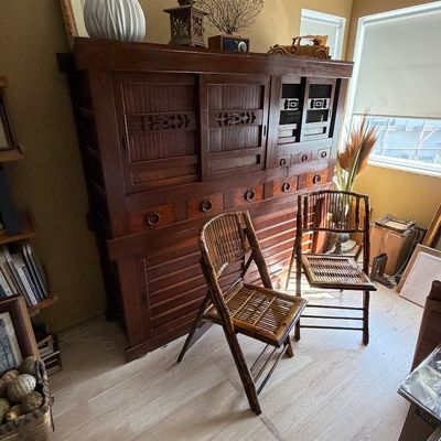 Beautiful and practical Japanese Kitchen Tansu 