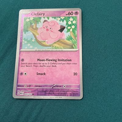 Clefairy Holo Pokemon Card NICE card