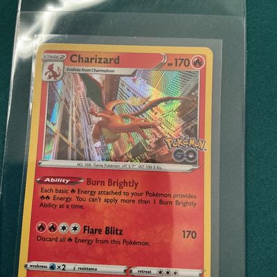 Holo Charizard Pokemon Card Mint Condition