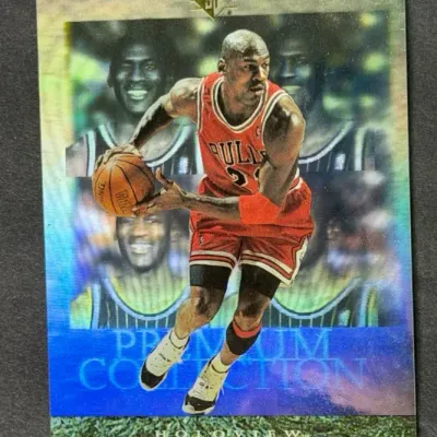 Michael Jordan 1996 Upper Deck Premium Collection Holoview  Basketball Card 2 of 2