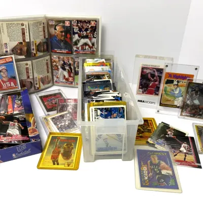 Basketball, Baseball, Football & Hockey Cards - Mostly 1990s, with Michael Jordan & More