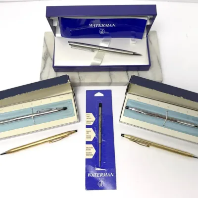 Waterman Rollerball, Cross Gold & Cross Century Pens