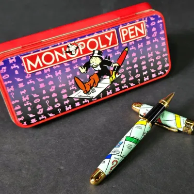 Acme Monopoly Board Game Pen in Tin Case