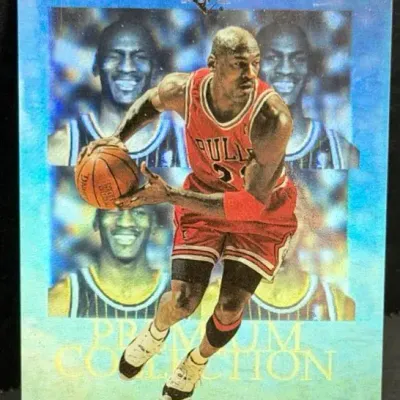 Michael Jordan 1996 Upper Deck Premium Collection Holoview  Basketball Card 1 of 2