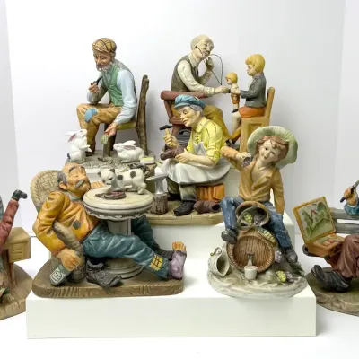 Vintage Kitschy Figurines - Lefton, Brinn's, Albert Price & More