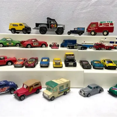 Hot Wheels, Tonka, Matchbox Toy Cars And Trucks, 70s/80s 