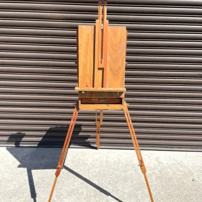 Trident El Greco Oak Portable Folding Artist Field Easel