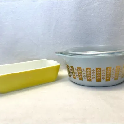 Vintage Pyrex Baking Dishes, 3pcs