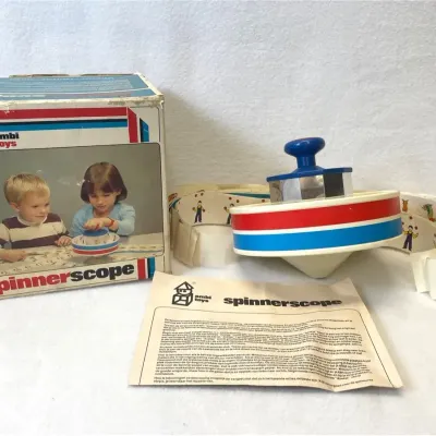 Ambi Toys Spinnerscope Box Toy, 1970s