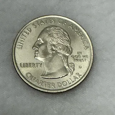 Georgia State Quarter with Reverse Cladding Missing 1999 -D