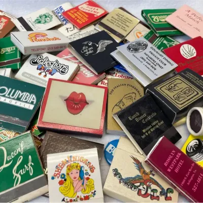 Mid-century Advertising Matchbook Collection 