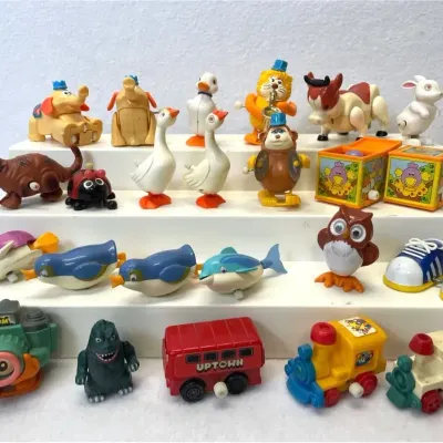 Tomy Mechanical Wind-up Toys 70s/80s, 24pcs