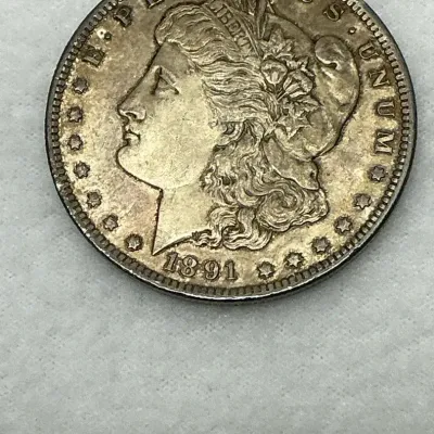 Morgan Silver One Dollar 1891