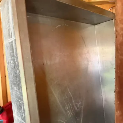 Custom stainless steel drop-in cold well or commercial ice bin pan