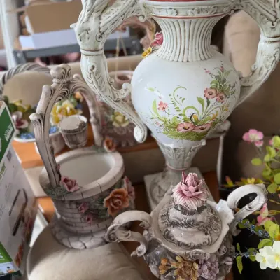 Vintage Capodimonte-style Italian Porcelain LOT