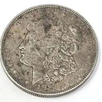 U.S. 1921 Morgan Silver Dollar Coin