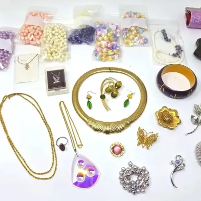 Costume Jewelry And Brooches - Feat. Monet, Sarah Coventry, Giovanni And More!
