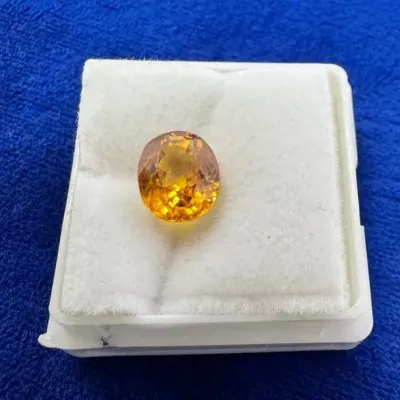 Yellow Sapphire 3.43 Carats 