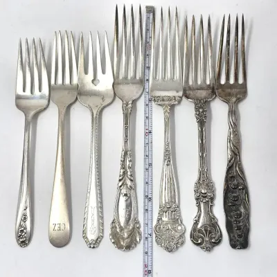 Antique Sterling Forks - Feat. Whiting Manf. Co, Towle, Frank Smith And More!