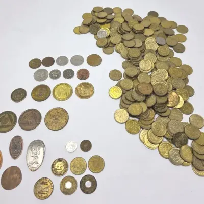 Mystery! Vintage Arcade Tokens & Other Collectible Coins And Tokens - Feat. Disney, Photon, Transit