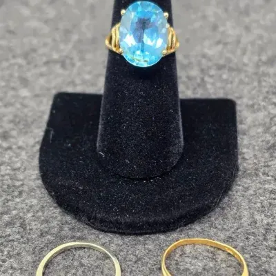 Three 14K Gold Rings