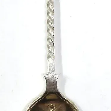Antique Vermeil Sheffield Sterling Silver Five O'Clock Spoon