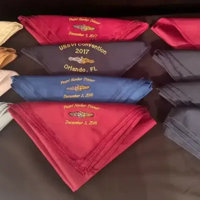 Pearl Harbor Dinner Cloth Napkins