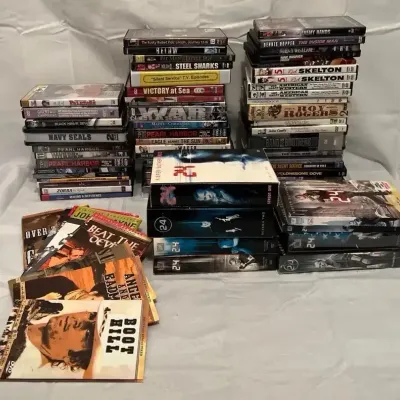 Large Lot of DVDs including Seasons of 24