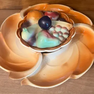 Vintage Lane & Co. Van Nuys CA Chip & Dip Snack Set
