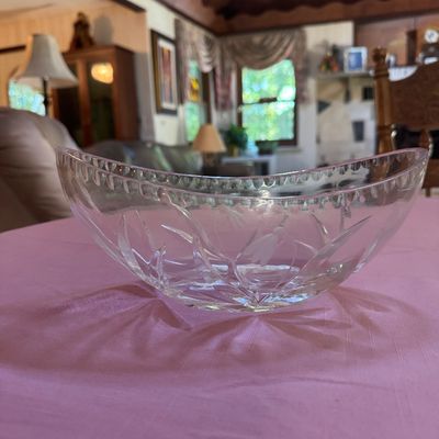 Marquis by Waterford Coventry Pattern Oval Serving Bowl (DR)