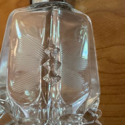 Collection of Clear Crystal Tableware Piece- (DR)