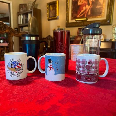 Large Collection of Coffee Mugs (DR)