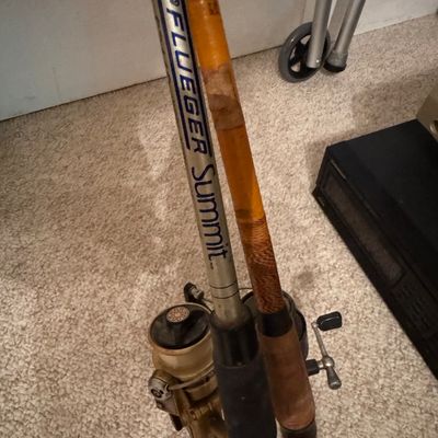 Pair of Vintage Fishing Rods/Reels