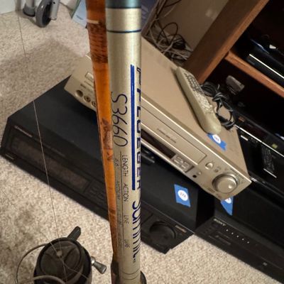 Pair of Vintage Fishing Rods/Reels