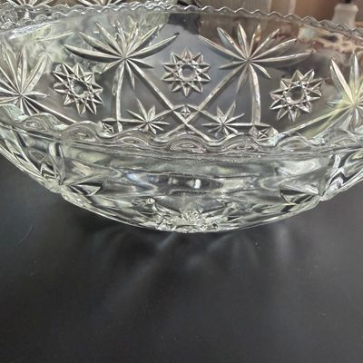 11 pieces of Anchor Hocking Star of David(DR)