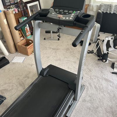 HealthTrainer 501 Folding Electric Treadmill Motorized Running Walking Exercise Machine